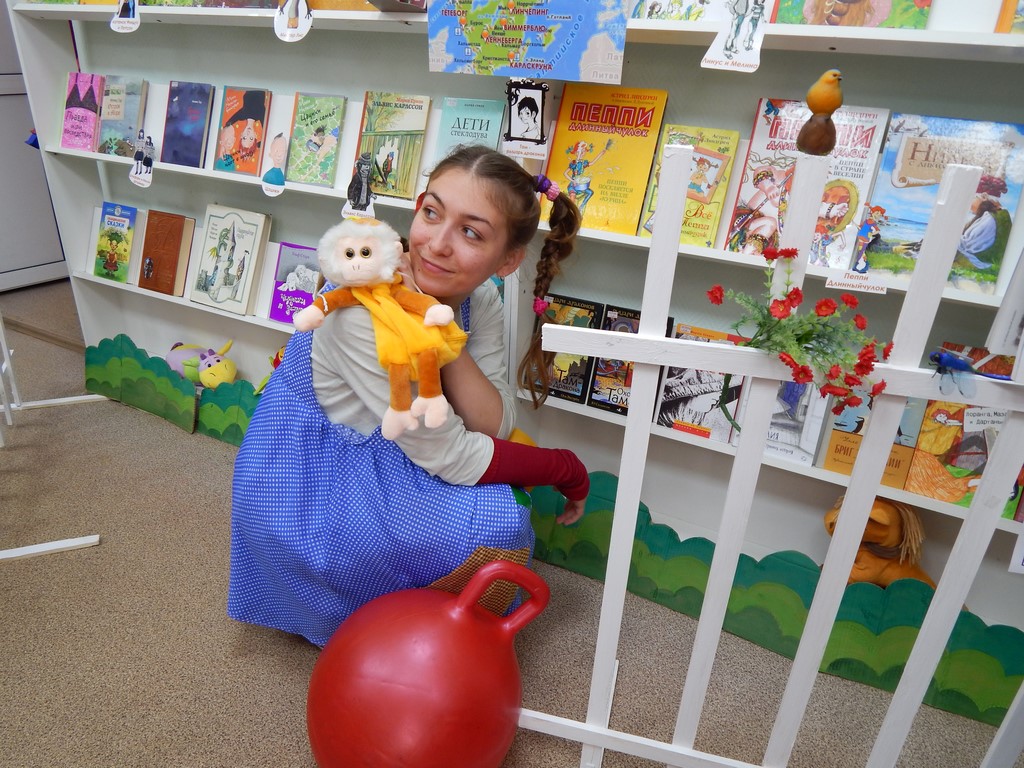 Библиотеке исполнился год. Нижегородская областная детская библиотека Звездинка. Детский сад на Звездинке.