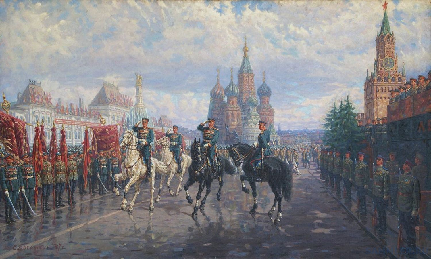 Богаткин с.н. - парад Победы (1947)